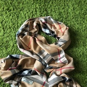 SOLD!! Burberry Scarf Authentic!! Great condition
